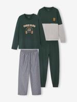 Set van 2 jongenspyjama's JONEN dennen - thumbnail