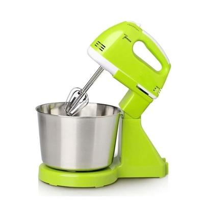 Draagbare blender elektrische deeg cake mixer ei Whisk bakken zweepslagen crème machine (groen)