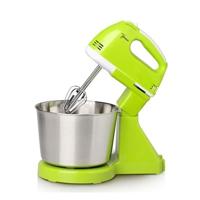 Draagbare blender elektrische deeg cake mixer ei Whisk bakken zweepslagen crème machine (groen) - thumbnail