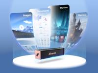 Externe Harde Schijf Biwin PD2000 SSD 1 TB - thumbnail