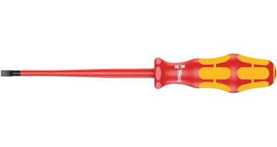 Wera 160 iS VDE geïsoleerde Zaagsnede Schroevendraaier, kling met gereduceerde diameter, 1.0 x 5.5 x 125 mm - 1 stuk(s) - 05006442001