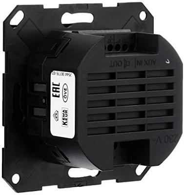 Gira inbouw radio zwart glanzend 228405 Gira inbouw radio zwart glanzend 228405