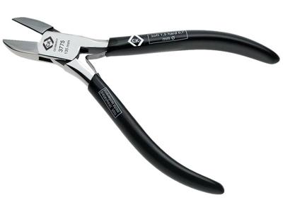 C.K T3775EF Elektronica en fijnmechanica Zijkniptang Zonder facet 135 mm