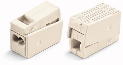 WAGO 224-112 WAGO GmbH & Co. KG Lampklem Flexibel: 0.5-2.5 mm² Massief: 1-2.5 mm² Aantal polen: 3 15 stuk(s) Wit