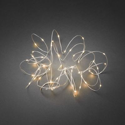Mini LED Kerstverlichting voor binnen 50 lampjes extra warm wit 10 meter