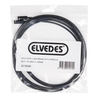 Elvedes liner rem 2,5/2mm (2) 1000mm hdpe+hoedje 2018098 - thumbnail