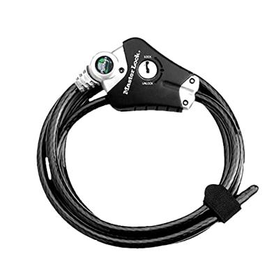 Master Lock 8428EURDPRO Kabelslot Zwart Sleutelslot Master Lock 8428EURDPRO Kabelslot Zwart Sleutelslot