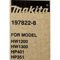 Makita Sonstiges Zubehör/Ersatzteil Haushaltsgeräte 197822-8 Buis Geschikt voor merk: Makita 1 stuk(s) - thumbnail
