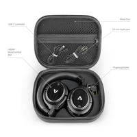 LAMAX NoiseComfort ANC Draadloze hoofdtelefoon met actieve geluidsisolatie (ANC), Bluetooth 5.0, USB-C, bediening 50 uur, reiskoffers en vliegtuigadapter in de verpakking, metalen constructie - thumbnail