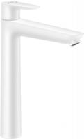 Wastafelmengkraan Talis E 240 HansGrohe Eengreeps Zonder Afvoer Mat Wit - thumbnail
