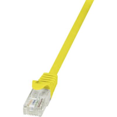 LogiLink CP1067U RJ45 Netwerkkabel, patchkabel CAT 5e U/UTP 3.00 m Geel Snagless 1 stuk(s) LogiLink CP1067U RJ45 Netwerkkabel, patchkabel CAT 5e U/UTP 3.00 m Geel Snagless 1 stuk(s)
