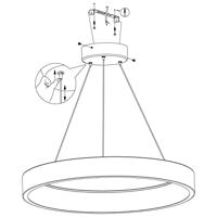 Eglo HanglampZigbee Marghera-Z - 900068 - thumbnail