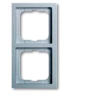 Busch-Jaeger 2CKA001754A4302 Frame Frame 2-voudig Future lineair Witaluminium (RAL 9006), Aluminium 1 stuk(s) - thumbnail