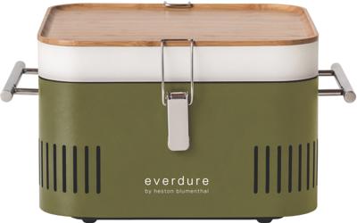 Everdure Cube houtskoolbarbecue (Basiskleur: groen)