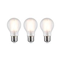 Paulmann 29092 LED-lamp Energielabel E (A - G) E27 Peer 9 W Warmwit (Ø x h) 60 mm x 106 mm 3 stuk(s) - thumbnail