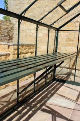 Tafel Burford 86, geintegreerd, groen - Royal well