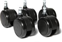 Topstar wielen voor tapijt, diameter 65 mm, pak van 5 stuks - thumbnail