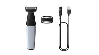 Bodytrimmer - PHILIPS - BG3007/01 Serie 3000 - 5 W - 40 min - 1 kam - Grijs