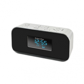 Kruger&Matz KM1150 FM Klok Radio met USB en Bluetooth Kruger&Matz KM1150 FM Klok Radio met USB en Bluetooth