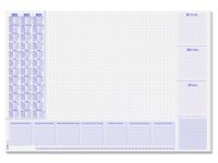 Sigel SI-HO355 Bureauonderleggers 59,5x41cm 30 Vel Met Weekindeling Techniek - thumbnail