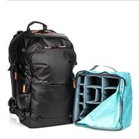 Shimoda Explore V2 35 Water Resistant Camera Backpack - Fits DSLR, DSLR Cameras, Batteries & Lenses - Medium DSLR V2 Core Unit Modular Camera Insert Included - Black (520-160) - thumbnail