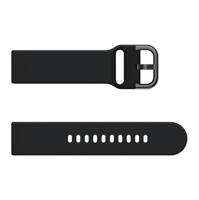 Siliconen sportband - Zwart - Xiaomi Redmi Watch 5 Active / Redmi Watch 5 Lite - thumbnail