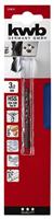 kwb 209632 HSS Spiraalboor 3.2 mm Gezamenlijke lengte 65 mm DIN 338 Cilinderschacht 1 stuk(s) - thumbnail