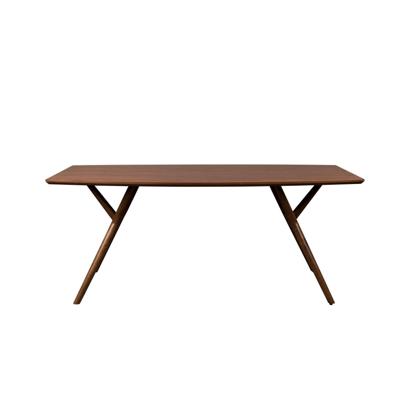 Dutchbone Eettafel 'Malaya' Walnoot, 180 x 90cm