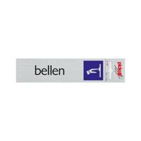 Bord Alulook Bellen - 165x44 mm zelfklevend. - thumbnail