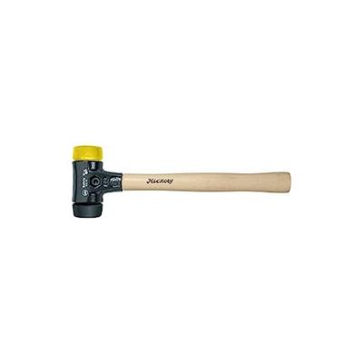 Wiha Kunststof hamer Safety | middelzacht/middelhard | met hickorysteel | rond-slagkop | 30 mm - 26434 - 26434