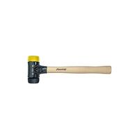Wiha Kunststof hamer Safety | middelzacht/middelhard | met hickorysteel | rond-slagkop | 30 mm - 26434 - 26434 - thumbnail