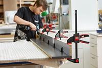 Bessey EZL45-8 Eenhandklem EZS 450/80 Spanbreedte (max.):450 mm Afmeting, lengte: 670 mm Afm. werkbereik:80 mm - thumbnail