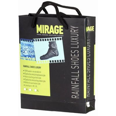 Mirage regenschoenen rainfall luxury xl zwart