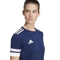 adidas Squadra 25 Voetbalshirt Dames Donkerblauw Wit - thumbnail