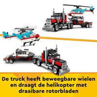 LEGO® CREATOR 31146 Truck met helikopter - thumbnail