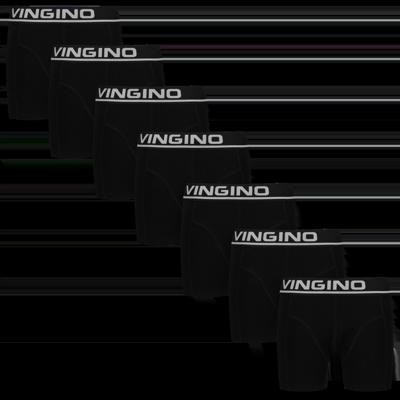 Vingino winter ondergoed jongens - zwart - Boys-boxer-7pack