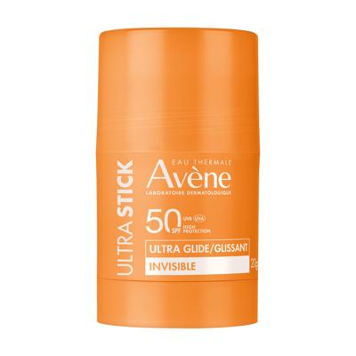 Avène Zon Ultra Stick Onzichtbare Stick Meeneemformaat Gevoelige Zones en Lippen SPF50 20 gr