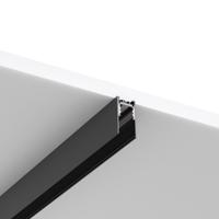 48V Magnetische Track Rail - Railsysteem - Brinton Magni - Opbouw - Zwart - 1 Meter - thumbnail