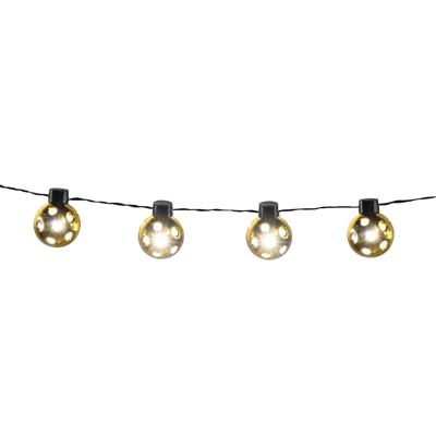 Led-lichtsnoer Partybal Goud (140cm) Led-lichtsnoer Partybal Goud (140cm)