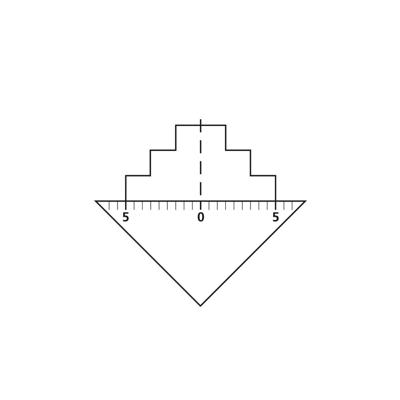 Maped geodriehoek Technic, ft 26 cm, met handvat