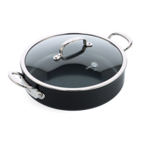 Barcelona Pro Hapjespan met deksel 30cm - thumbnail