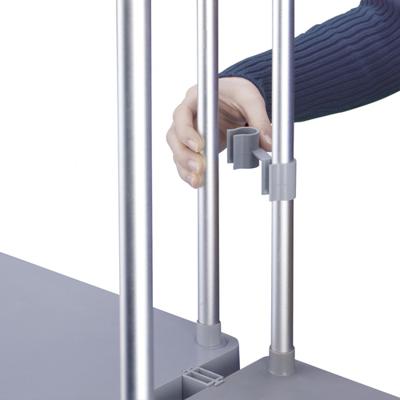 Hailo MSS XXXL 9121100 Recyclingzakhouder 120 l Aluminium (l x b x h) 1000 cm x 430 mm x 970 mm Grijs 1 stuk(s)