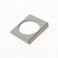 HMB schuine plaat - voor sluitpot - grijs - 600676 - thumbnail