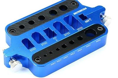 Etronix - Aluminium connector soldeerhulp - Blauw Etronix - Aluminium connector soldeerhulp - Blauw