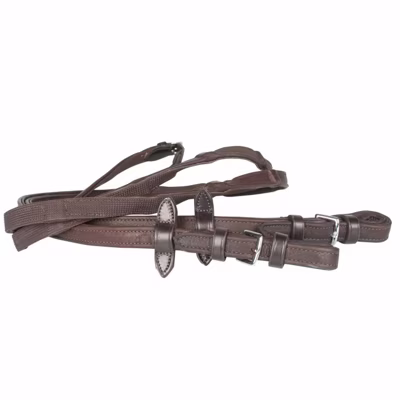 Schockemöhle Durasoft Grip Teugels Full Size Donkerbruin
