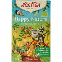 Yogi Tea Happy nature bio 17 Zakjes - thumbnail