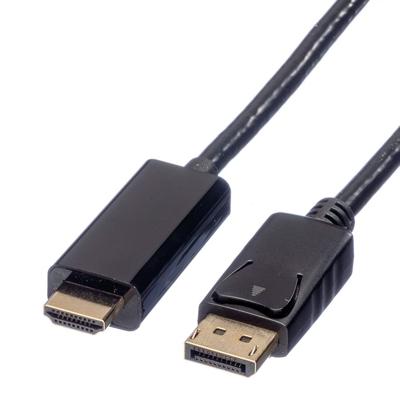 ROLINE DisplayPort Kabel DP - UHDTV, M/M, zwart, 3 m