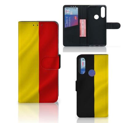 Alcatel 1S 2020 | Bookstyle Case | Belgische Vlag Alcatel 1S 2020 | Bookstyle Case | Belgische Vlag