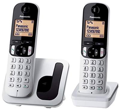 Panasonic KX-TGC212 DECT-telefoon metallic beller-identificatie