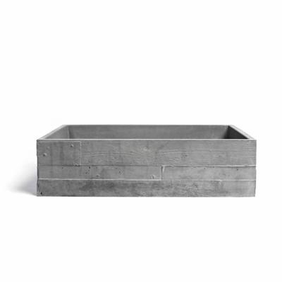 Urbi et Orbi Opzet Wastafel In Vivo Beton 58.5x38.5x16 cm - Antraciet